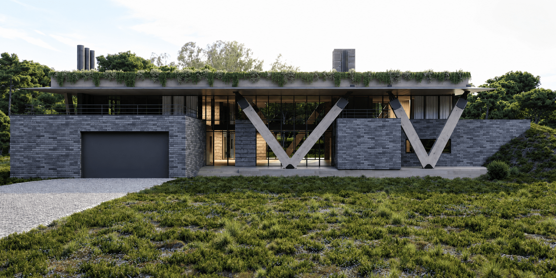 projects Частная резиденция в Завидово Golf image